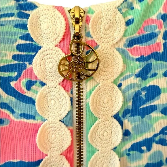 Lily Pulitzer Cathy Shift Sleeveless Pink Pout
Barefoot Princess Back Zip Sz 2 - Picture 8 of 14